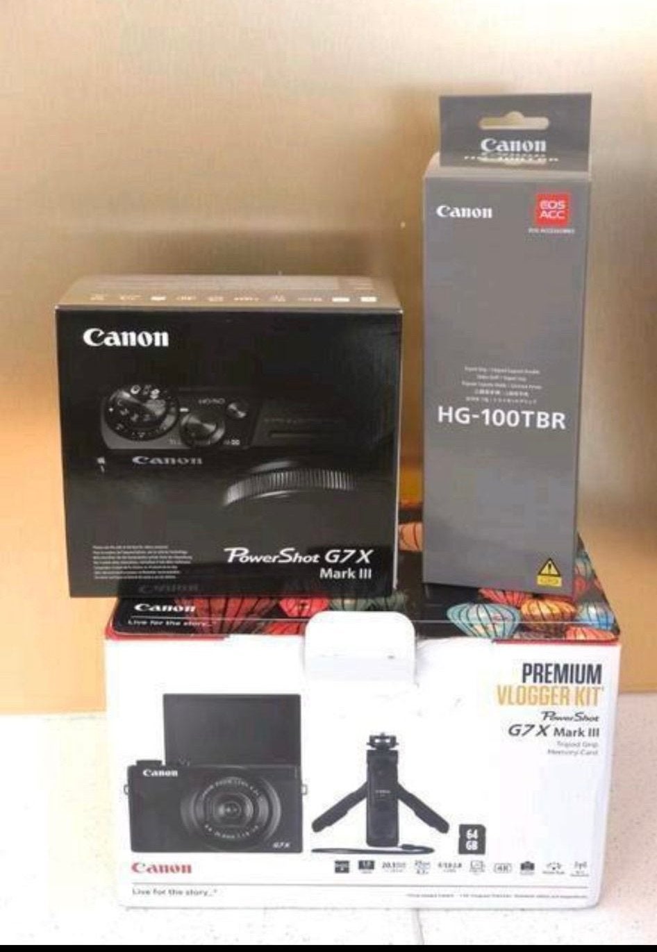 Canon PowerShot G7X Mark III Vlogger Kit