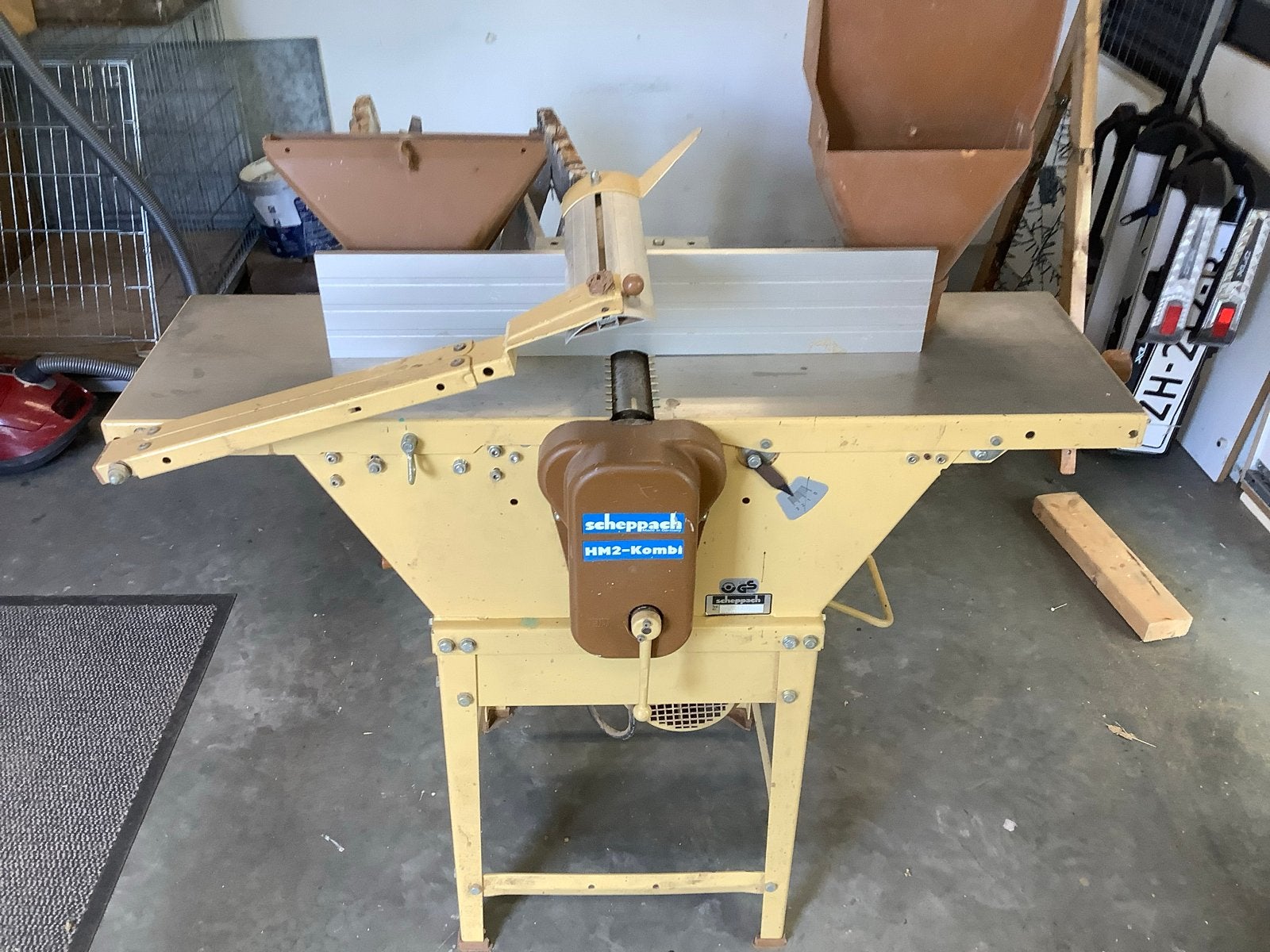 Scheppach HM2-Kombi Houtbewerkingsmachine met Afzuiger, Ophalen