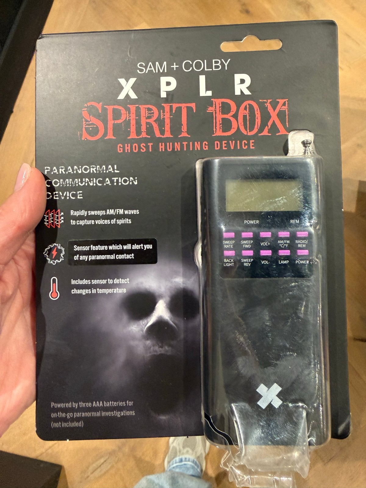 Sam & Colby XPLR Spirit Box Ghost Hunting Device – nieuw, Hobby en Vrije tijd, Ophalen of Verzenden, Nieuw, Meerdere media