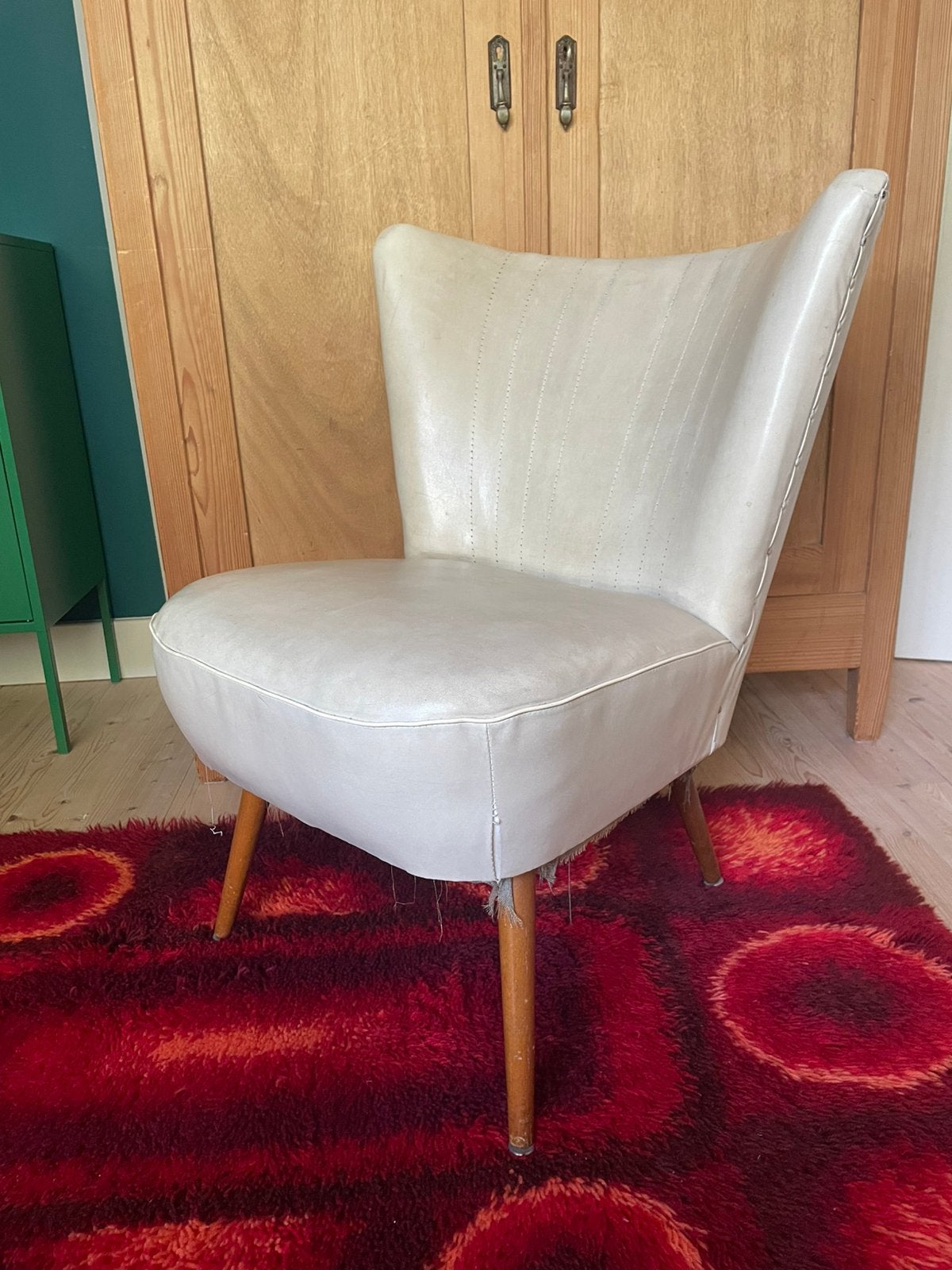 Opknapper! Vintage jaren 60 cocktail stoel, Ophalen, Jaren 60