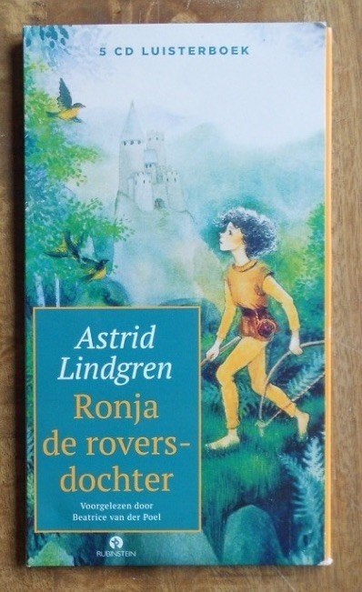 Luisterboek met 5 CD's : Ronja de roversdochter - Astrid Lin, Ophalen of Verzenden, Cd