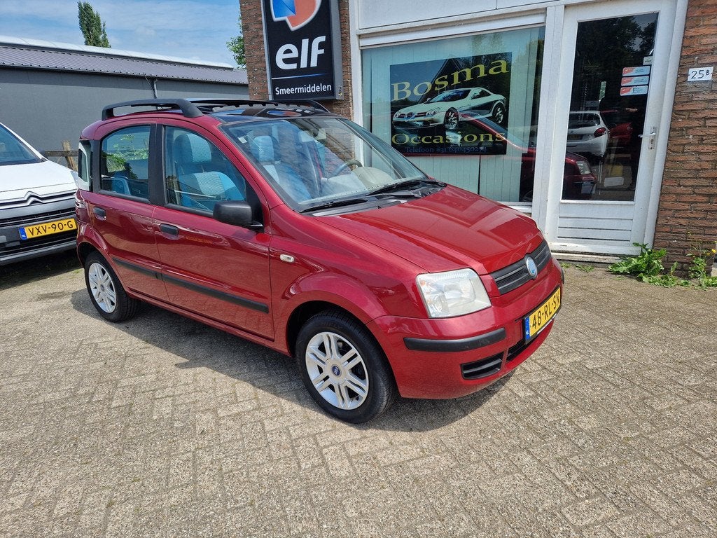 Fiat Panda 1.2i "SportSound" Clima - Navi - Schuifdak - Apk, Auto's, Fiat, Voorwielaandrijving, Stof, Gebruikt, Bedrijf