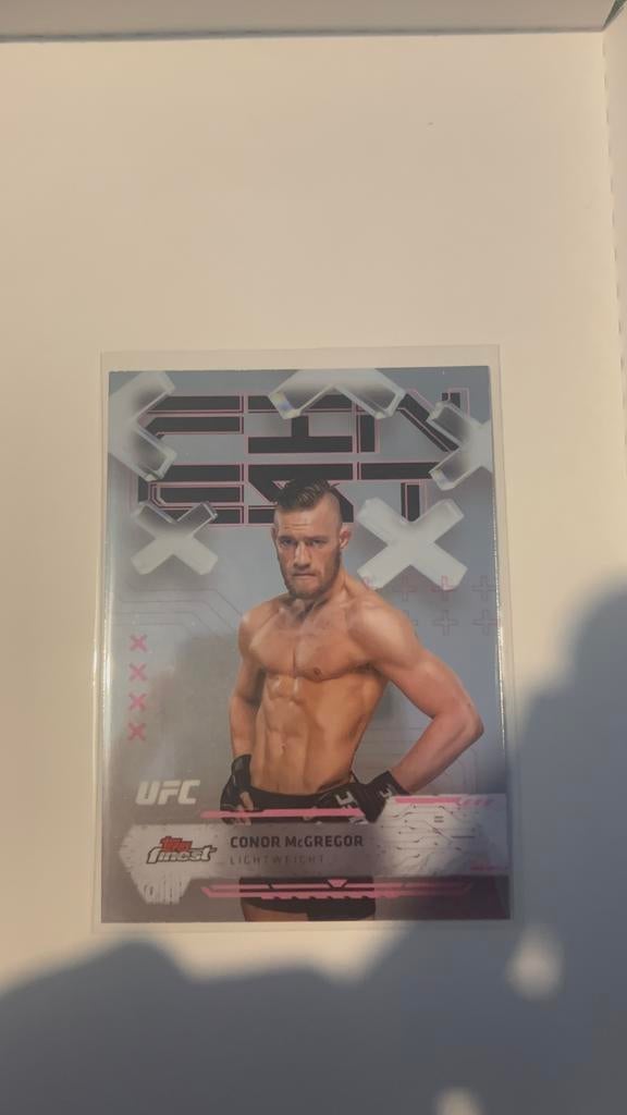 Conor McGregor | TOPPS UFC FINEST 2025, Ophalen of Verzenden, Nieuw, Losse kaart