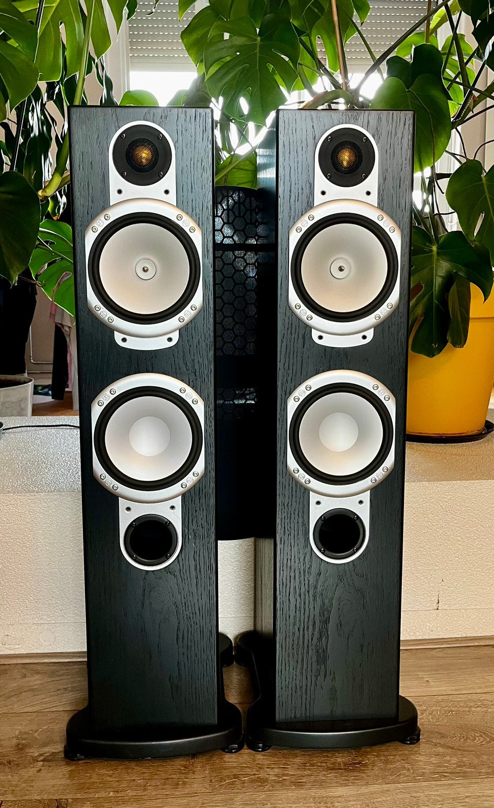 Monitor Audio Silver RS6 | Topstaat | Inclusief frontjes, Audio, Tv en Foto, Luidsprekers, Ophalen, Vloerstaande luidspreker, 120 tot 150 watt