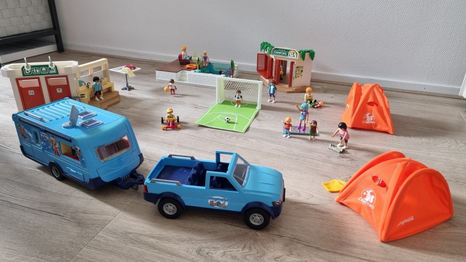 Playmobil camping, Ophalen, Gebruikt
