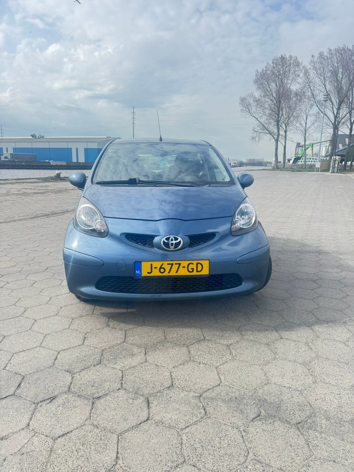 Toyota Aygo 1.0 12V Vvt-i 5DRS 2008 Blauw, Voorwielaandrijving, 68 pk, Bedrijf, Handgeschakeld