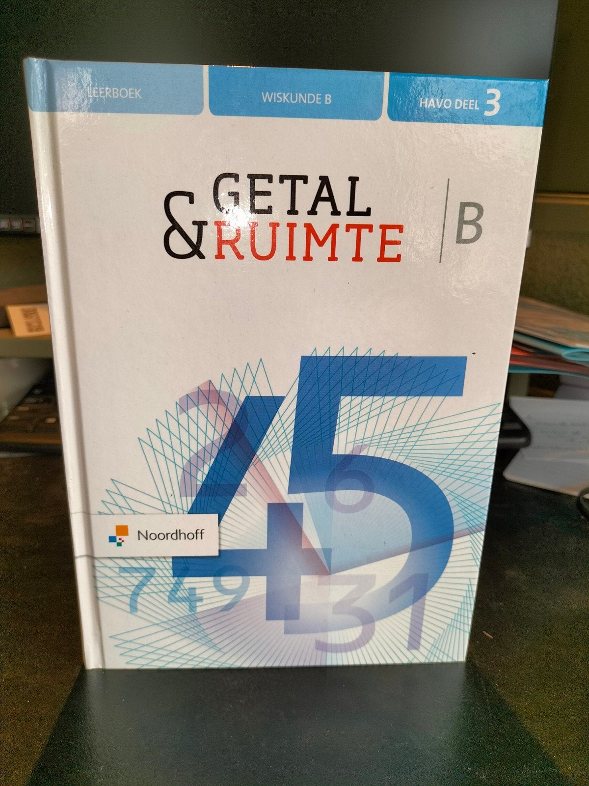 HAVO - wiskunde B - getal en ruimte deel 3 - verzenden kan, Boeken, Ophalen, Noordhoff, Wiskunde B, HAVO
