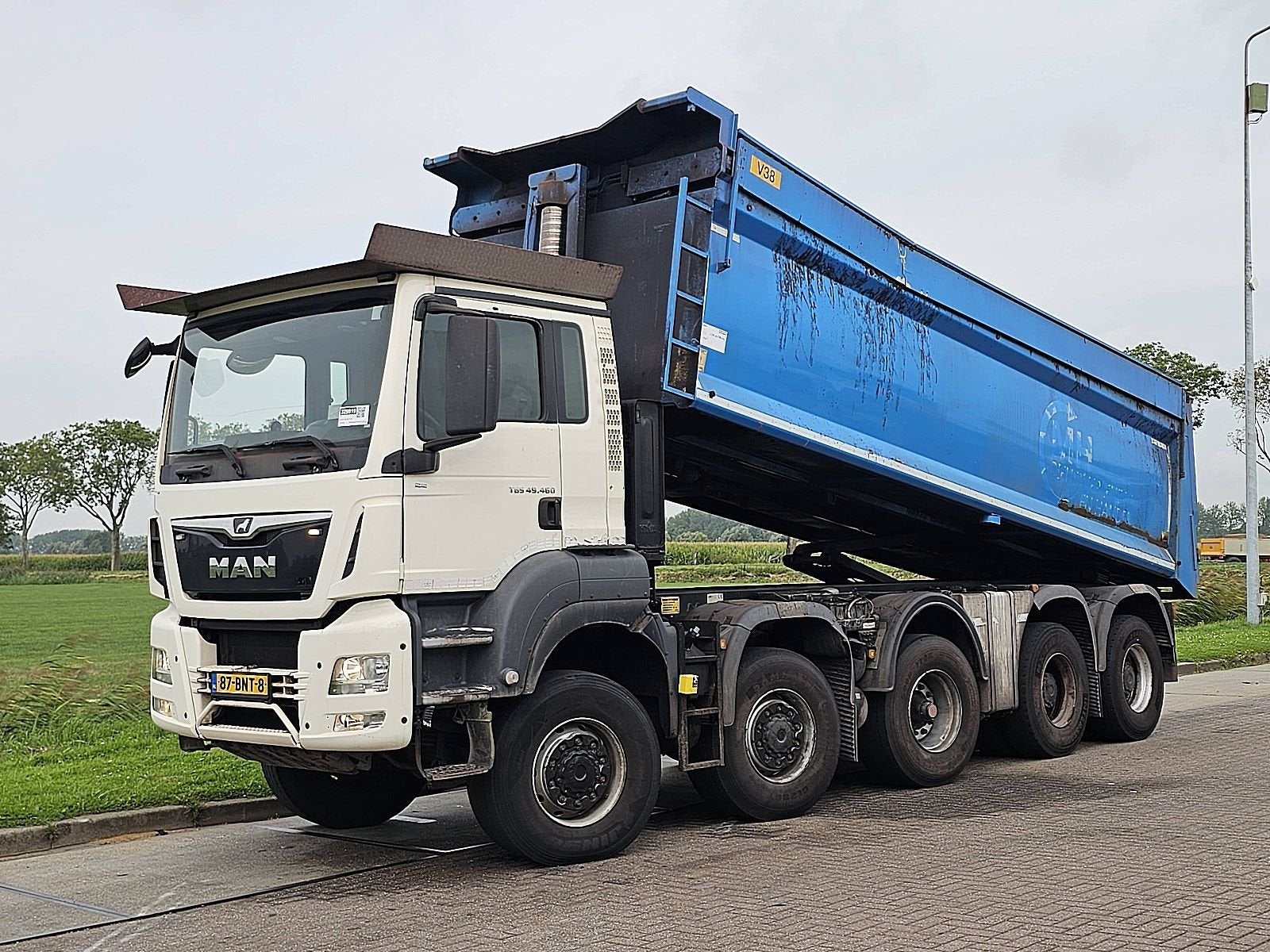 M.A.N. 49.460 TGS 10x8 bb 22m3 tipper, Auto's, Automaat, 460 pk, Euro 6, MAN