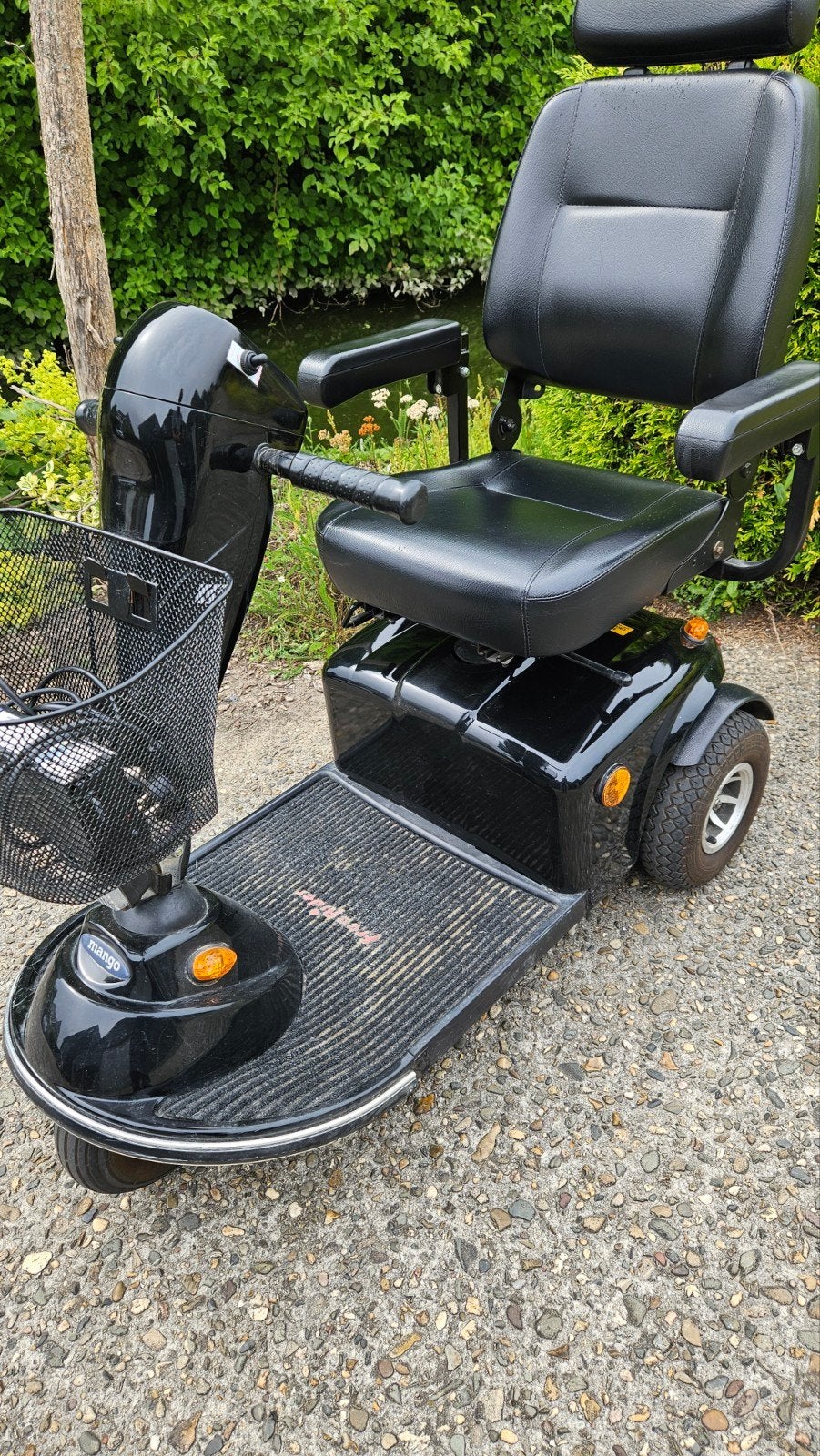 Mango Panther 3S scootmobiel, Ophalen, Inklapbaar, Gebruikt, Elektrische rolstoel