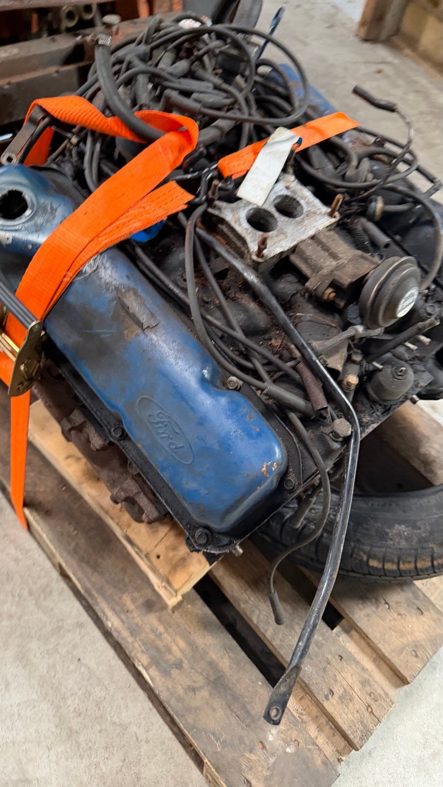 Ford V8 351M / 400 motor voor revisie, Ophalen, Gebruikt, Ford