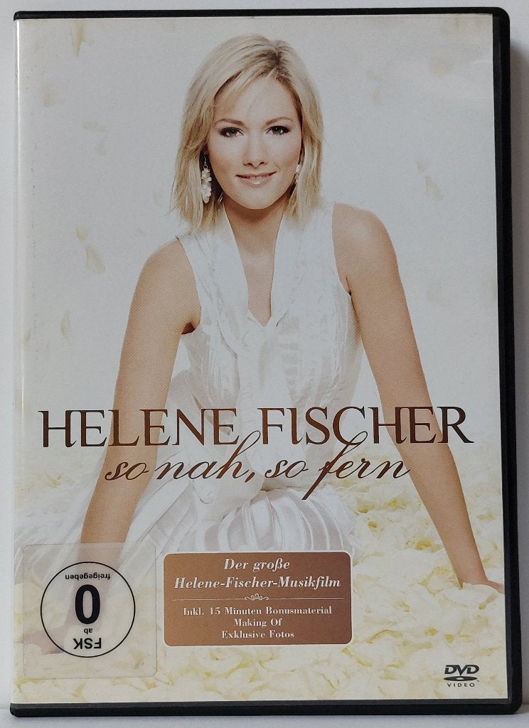 DVD Helene Fischer - So Nah, so Fern (Musikfilm) 2007, Alle leeftijden, Ophalen of Verzenden, Gebruikt, Concert