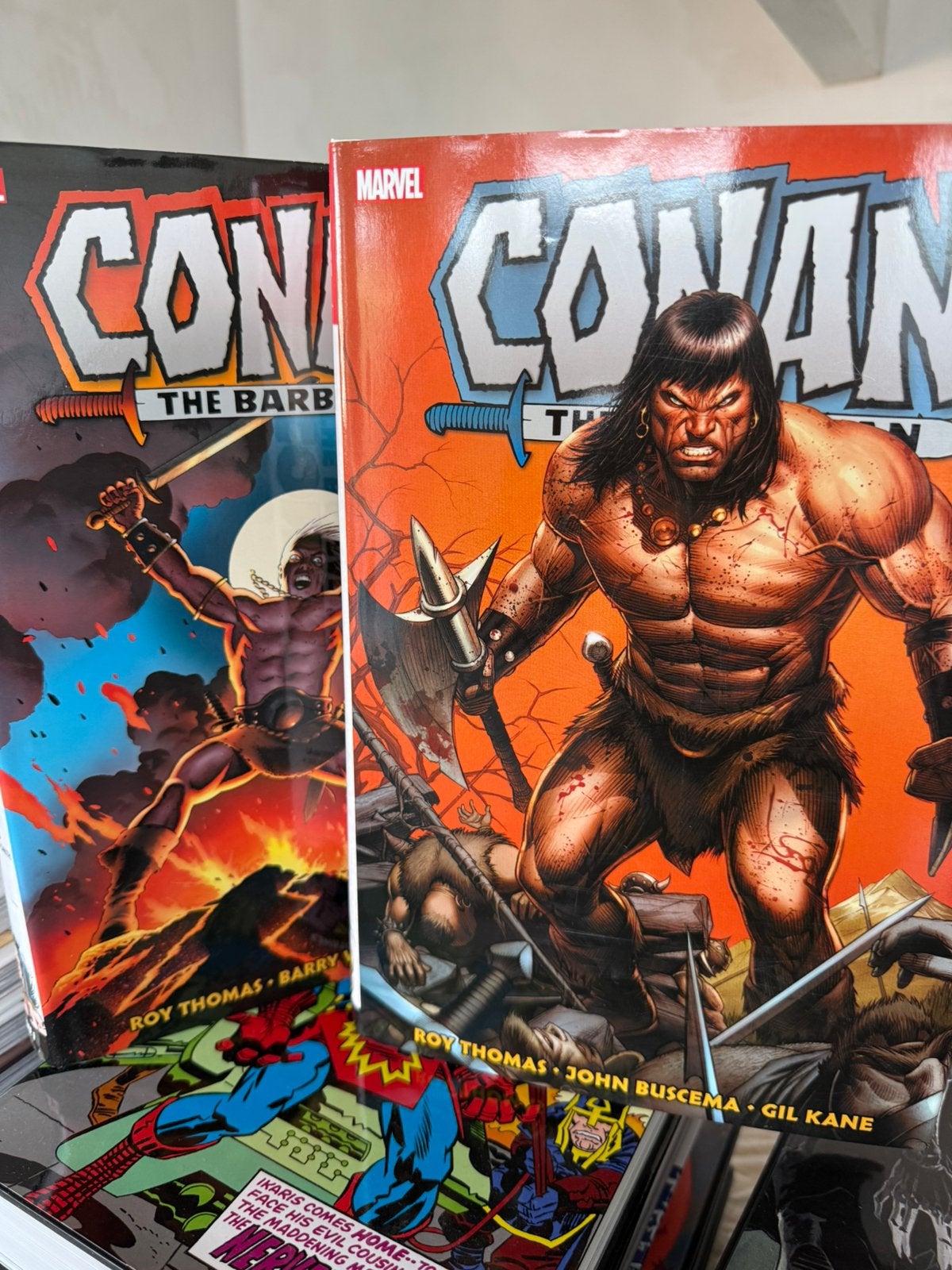 Conan the Original Marvel Years omnibus 1 en 2, Eén comic, Ophalen of Verzenden, Zo goed als nieuw, Amerika