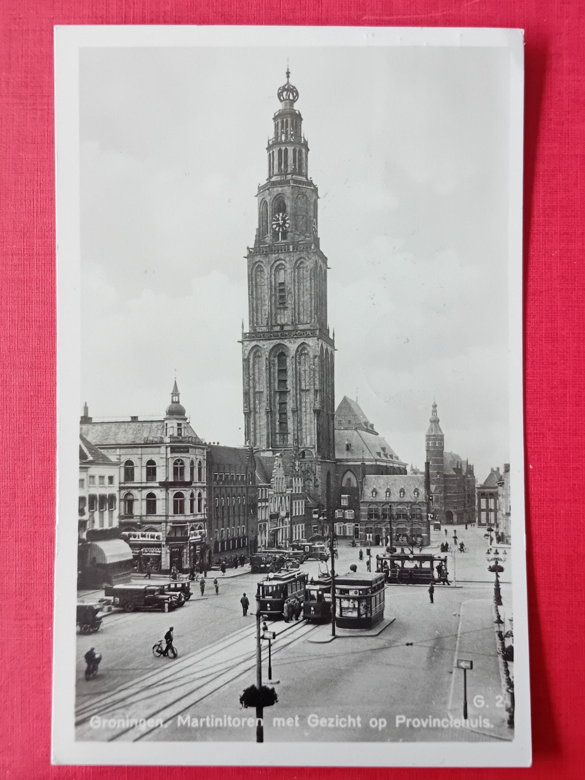 Ansichtkaart Groningen, Ophalen of Verzenden, 1920 tot 1940, Groningen