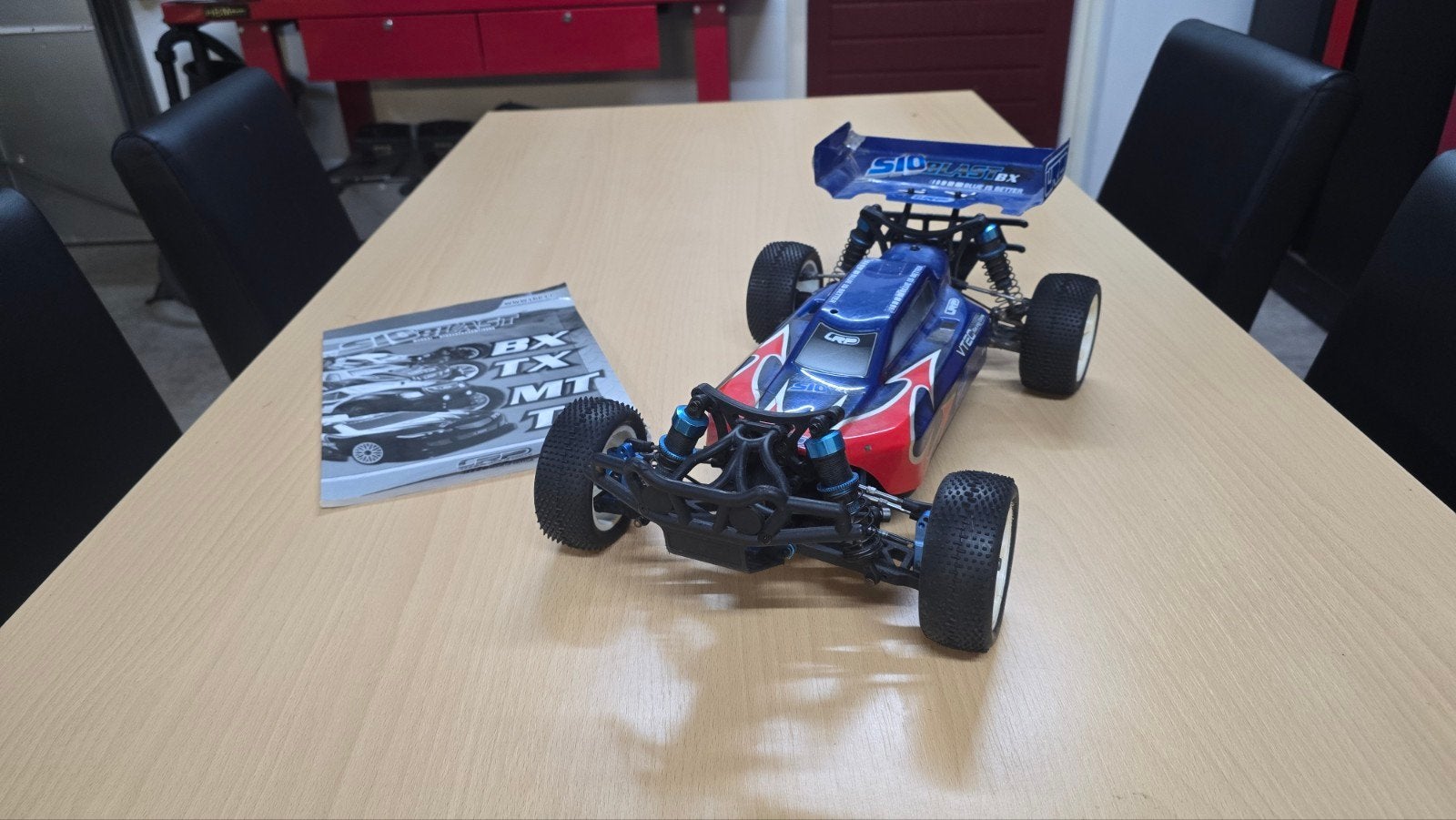 Lrp S10 1/10 RC buggy roller, Ophalen of Verzenden, Auto offroad