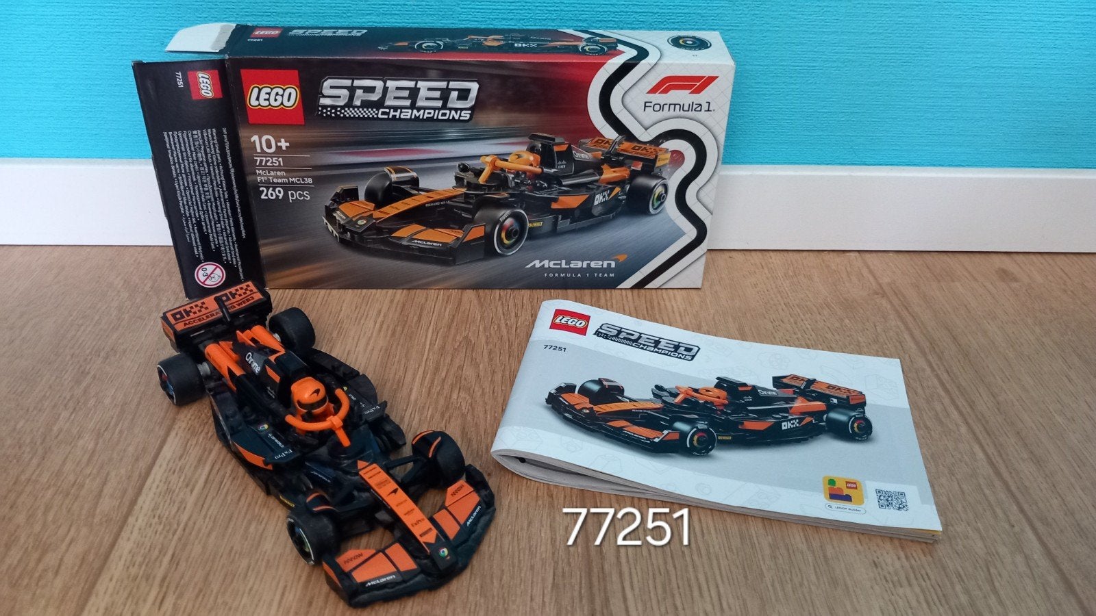 Lego Speed Champions Formula 1 77251, Zo goed als nieuw, Lego, Inclusief doos, Speed Champions