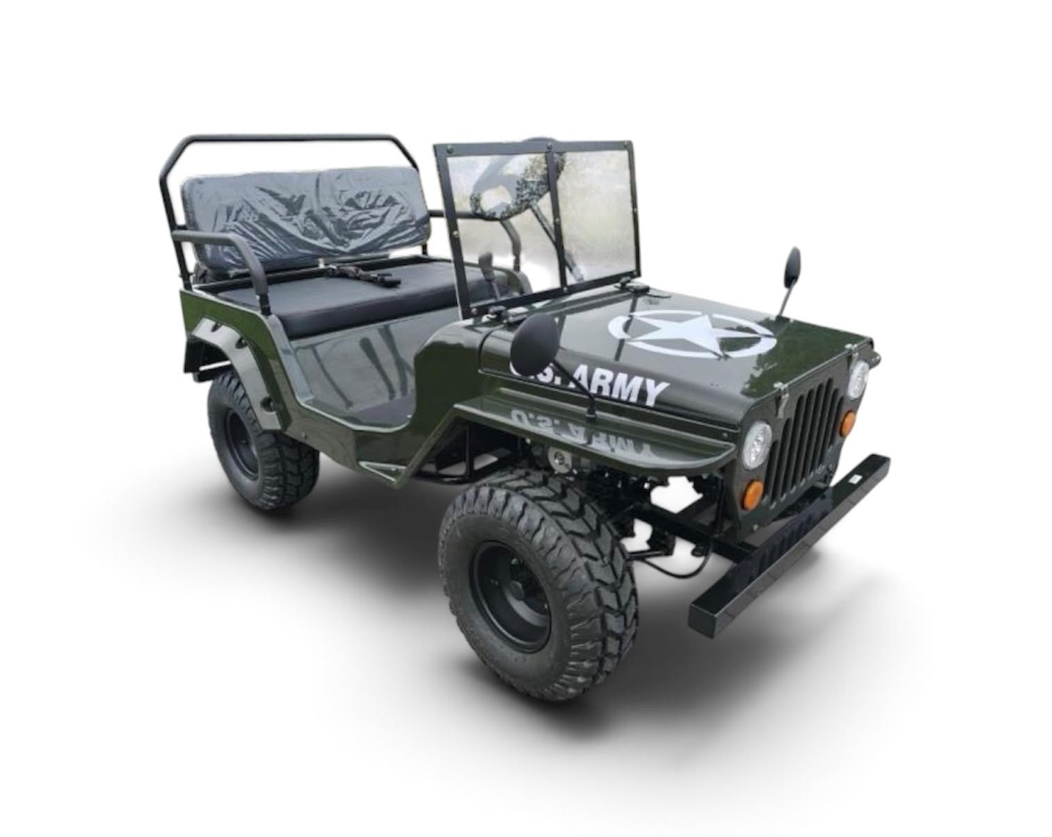 ‼️NIEUW‼️ Willys Jeep 150cc 1 Cilinder Legergroen, Auto diversen, Ophalen of Verzenden