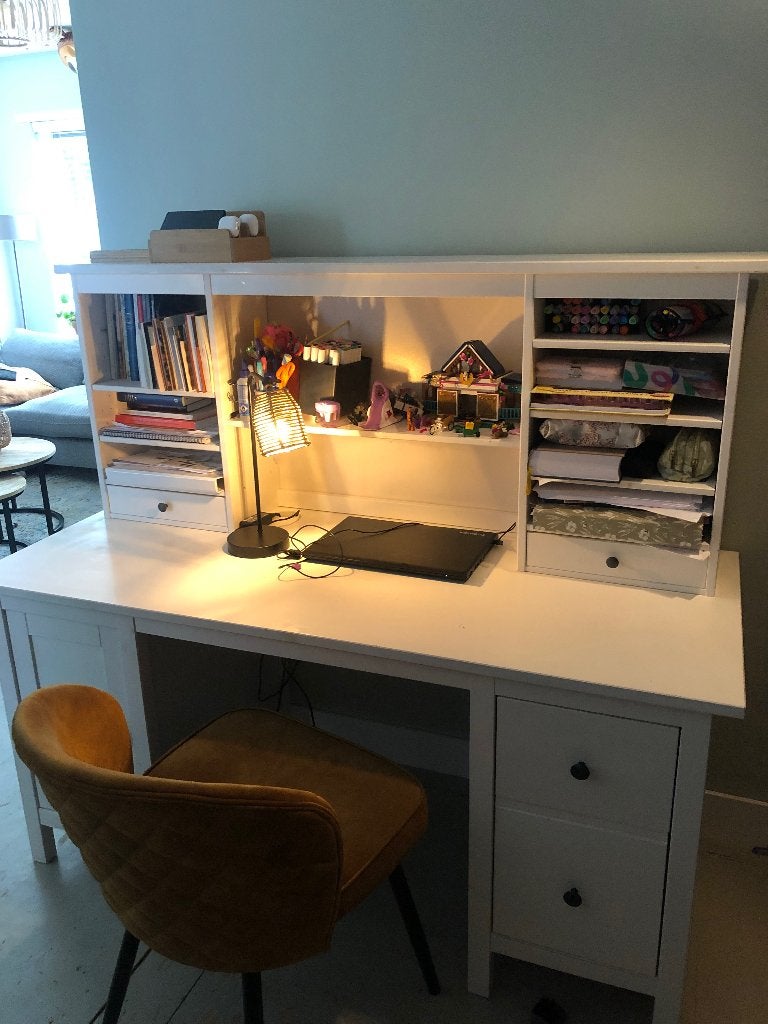 Ikea Hemnes bureau, Ophalen, Gebruikt, Demontabel, Scandinavisch