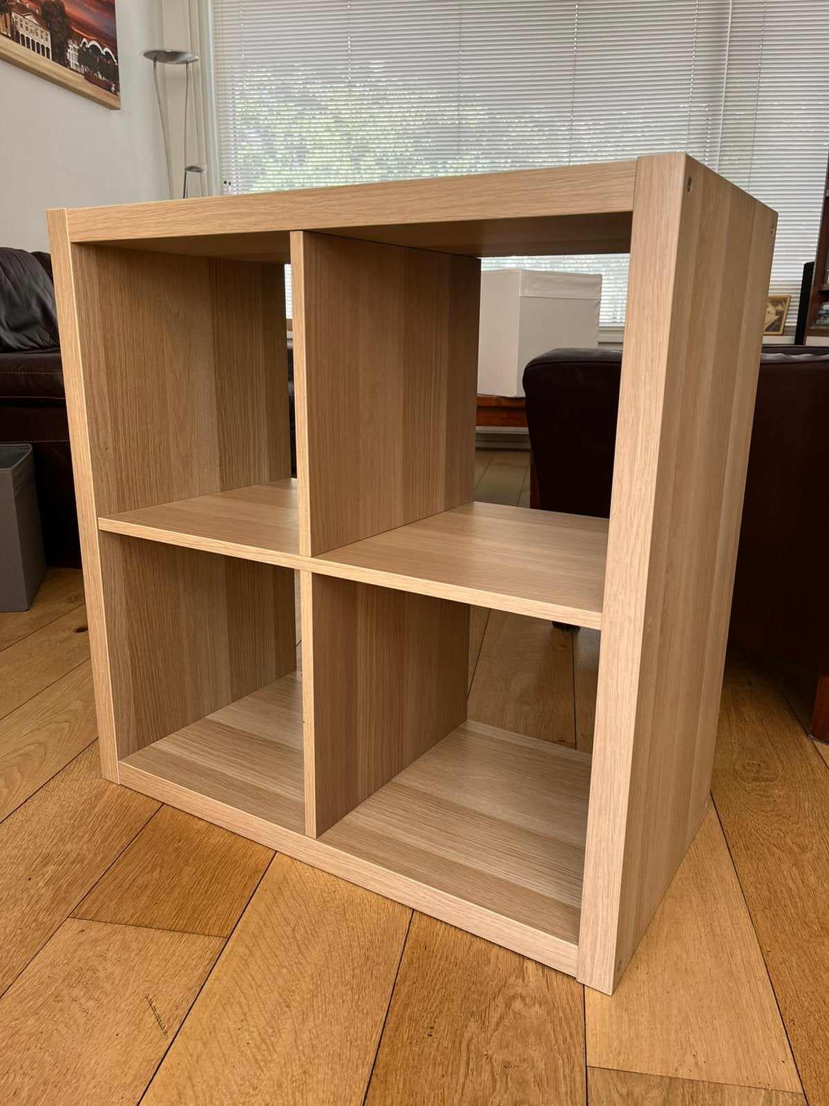 Ikea Kallax 2x2 kast, Ophalen, Met plank(en), Gebruikt, Minder dan 150 cm