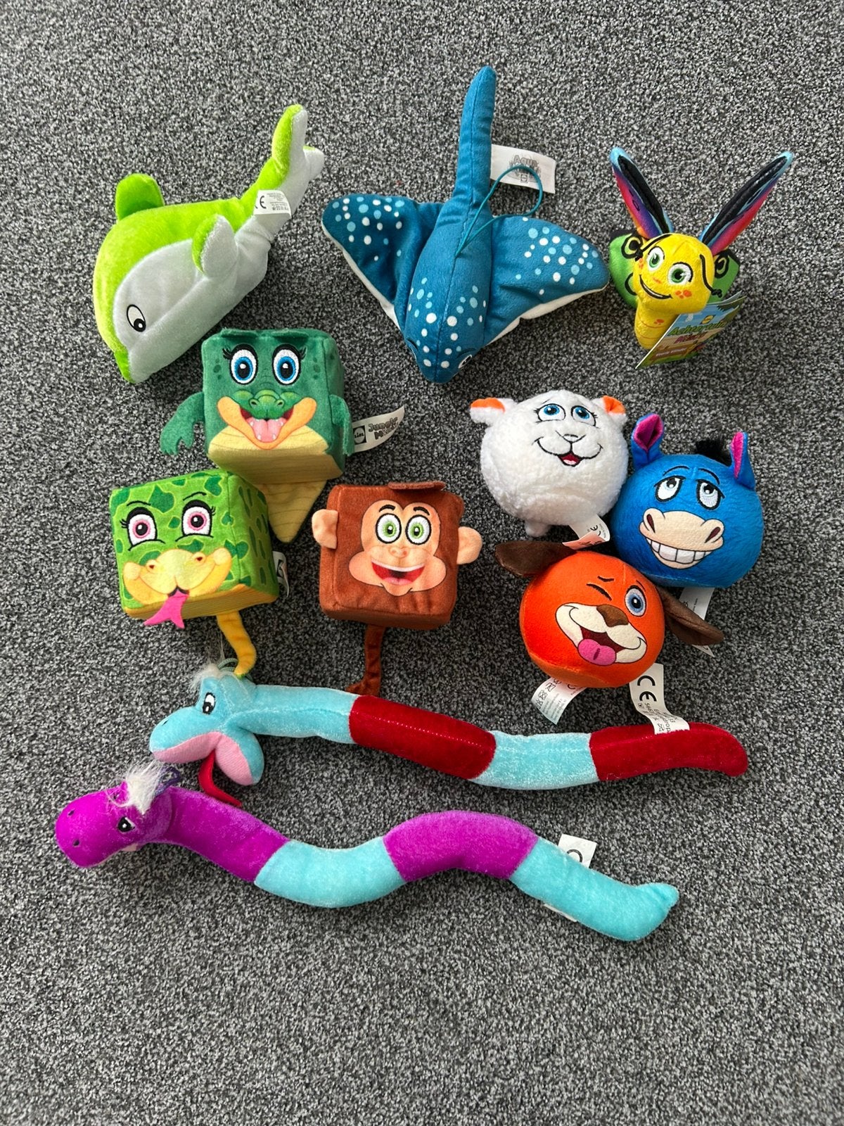 Dieren knuffels (11 stuks), Ophalen