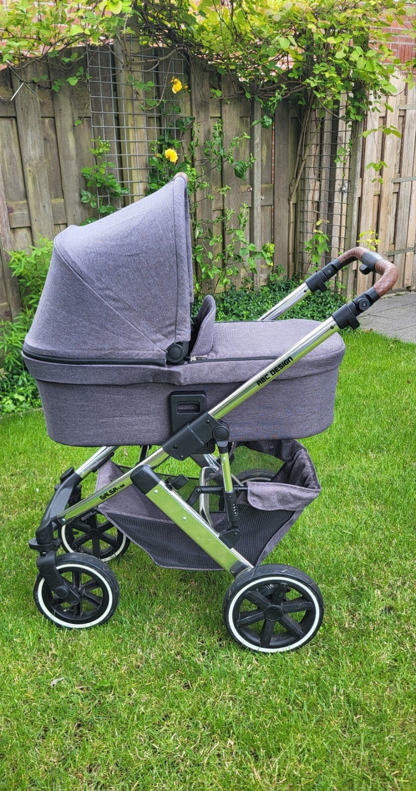 ABC design Salsa 4 Air kinderwagen, Kinderen en Baby's, Gebruikt, Verstelbare duwstang, Combiwagen, Ophalen