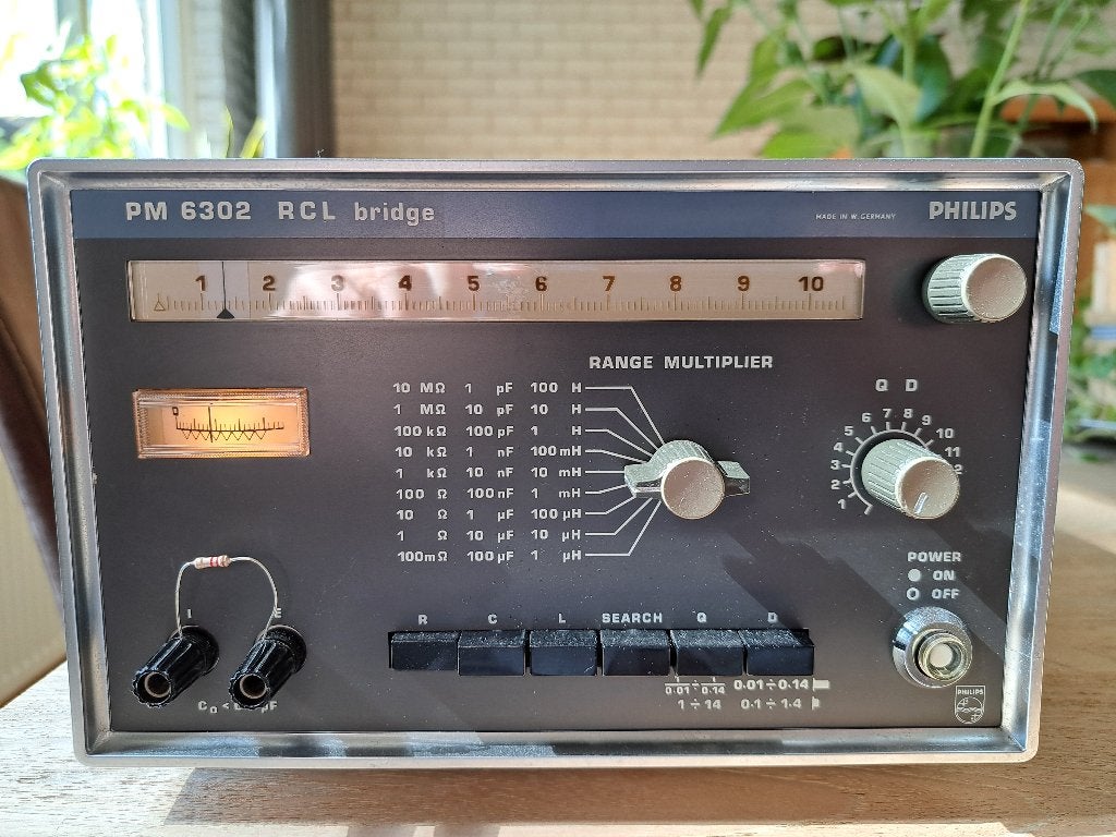 Philips PM6302 RCL Bridge, Ophalen of Verzenden, Gebruikt, Overige meters