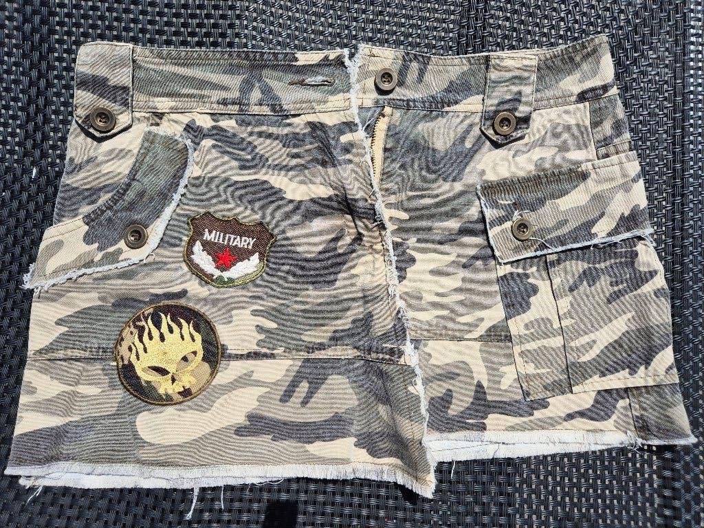 Mooie camouflage rok mt 38, Maat 38/40 (M), Ophalen of Verzenden, Zo goed als nieuw, Boven de knie