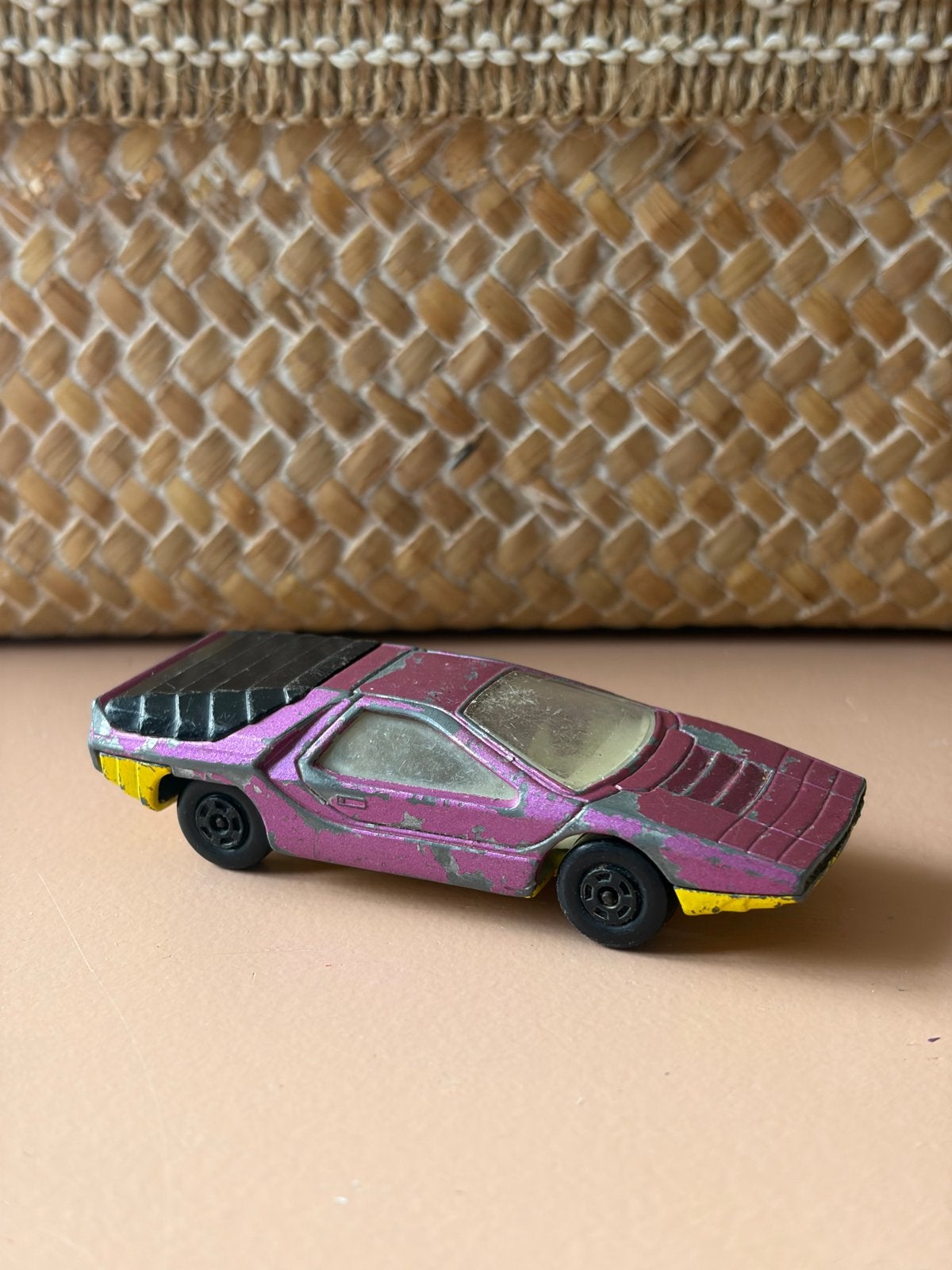 Matchbox Superfast No. 75 – Alfa Carabo – Made in England, Ophalen of Verzenden, Gebruikt