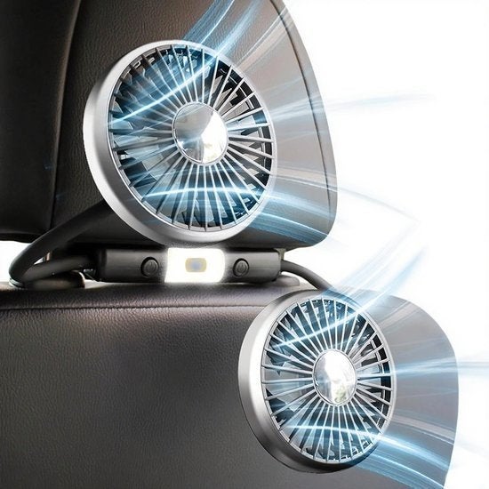 2 sets - Auto Ventilatoren met verlichting, Ophalen of Verzenden, Zo goed als nieuw