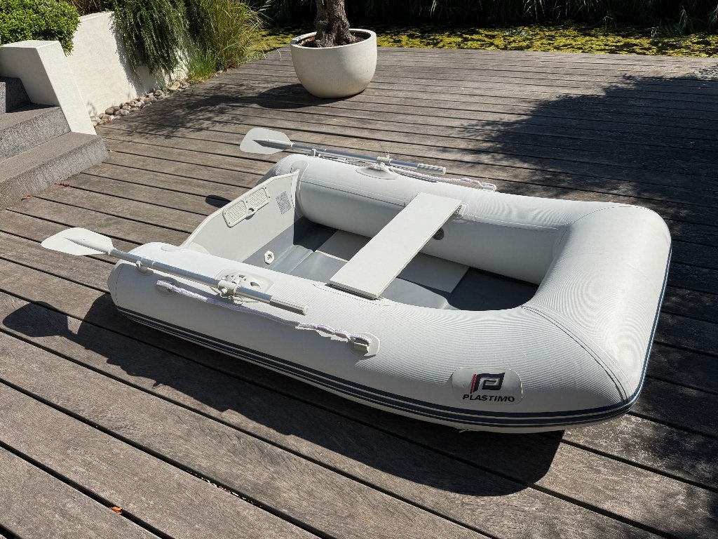 Plastimo P220SH rubberboot 218 cm – compleet – geen lekkages, Watersport en Boten, Ophalen, 2 m, Zo goed als nieuw, Hout