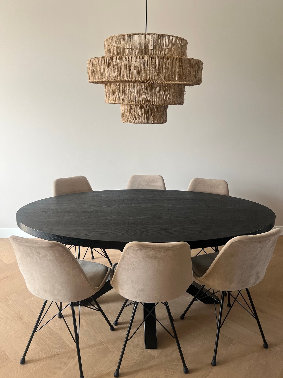 Ovale eiken eettafel 180x100, Huis en Inrichting, Tafels | Eettafels, Eikenhout, 100 tot 150 cm, Ophalen of Verzenden, Zo goed als nieuw