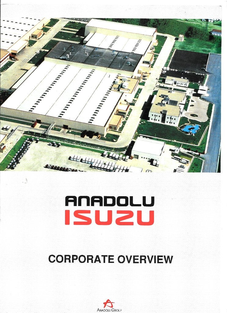 ANADOLU ISUZU 'Corporate overview', Ophalen of Verzenden, Zo goed als nieuw, Overige merken