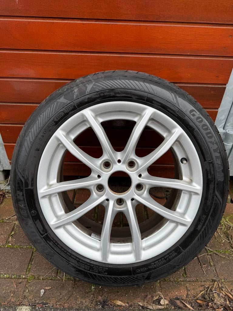 bmw velgen style 378 F20 F21 F22 F23 F30 F31 F32 Goodyear, Ophalen, 16 inch, Banden en Velgen, 205 mm