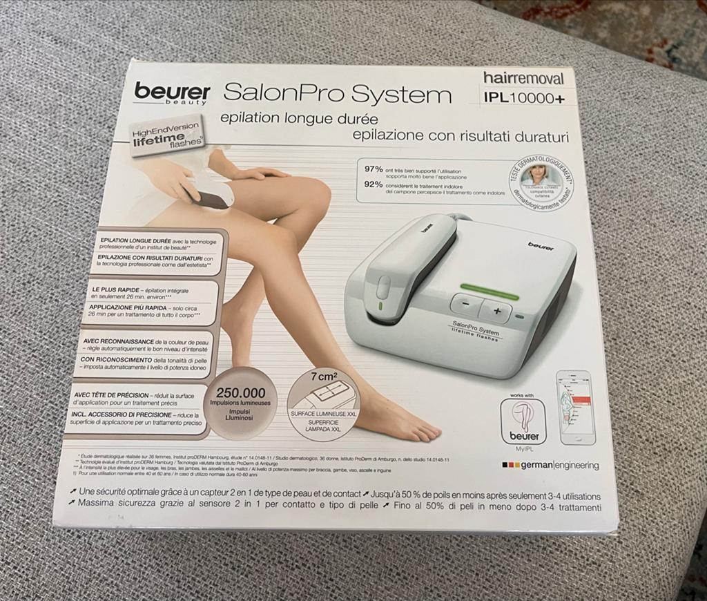 Beurer SalonPro System IPL10000+, Ophalen of Verzenden, Zo goed als nieuw, Overige typen
