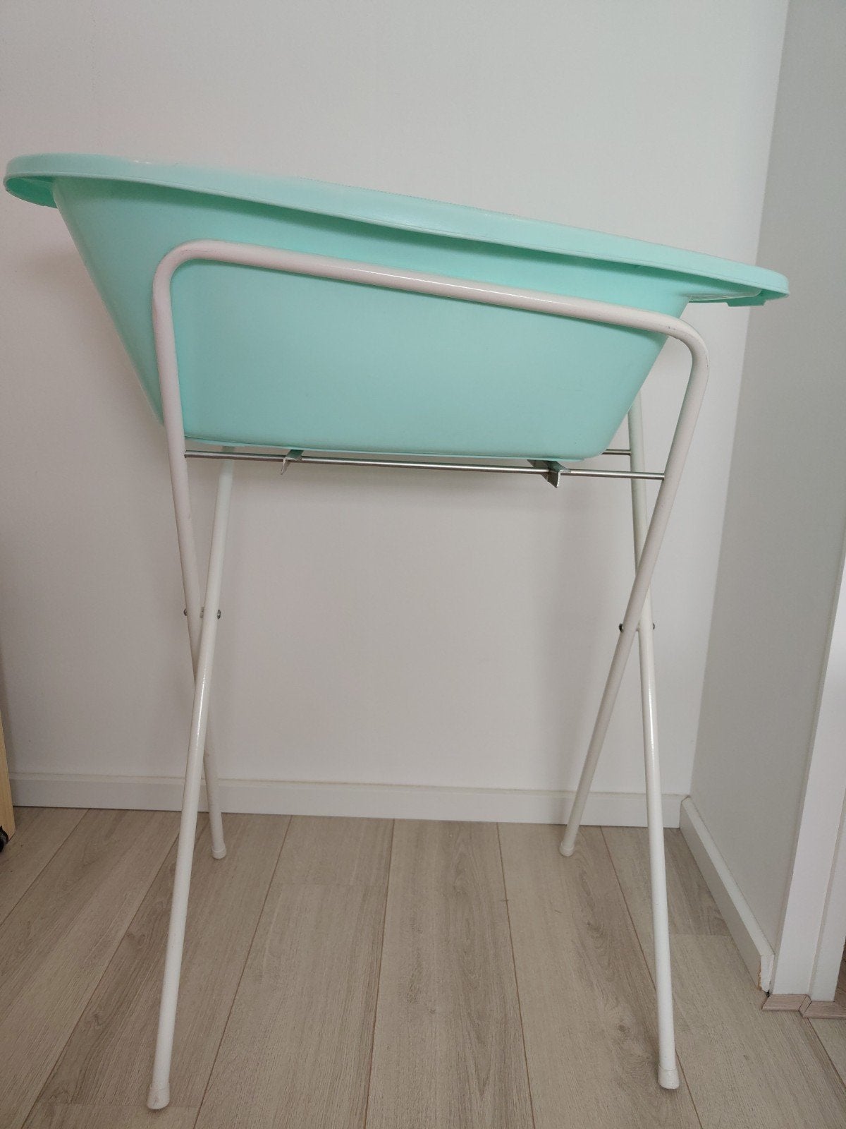 Babybadje met standaard, Gebruikt, Badje, Standaard, Ophalen