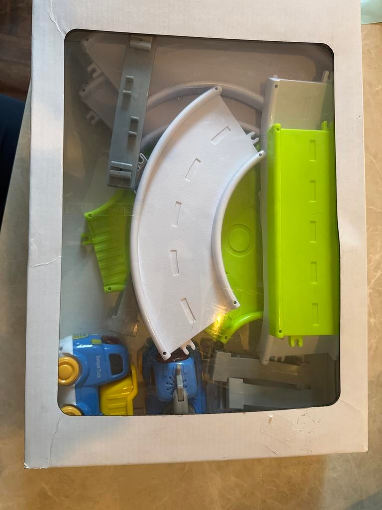 Speelgoed Dumper Truck met Baan Set, Ophalen of Verzenden, Nieuw