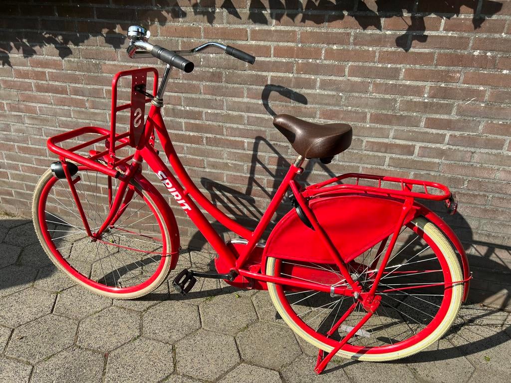 Leuke Spirit meidenfiets 28 inch, Fietsen en Brommers, Fietsen | Meisjes, Zo goed als nieuw, 26 inch of meer, Terugtraprem, Ophalen
