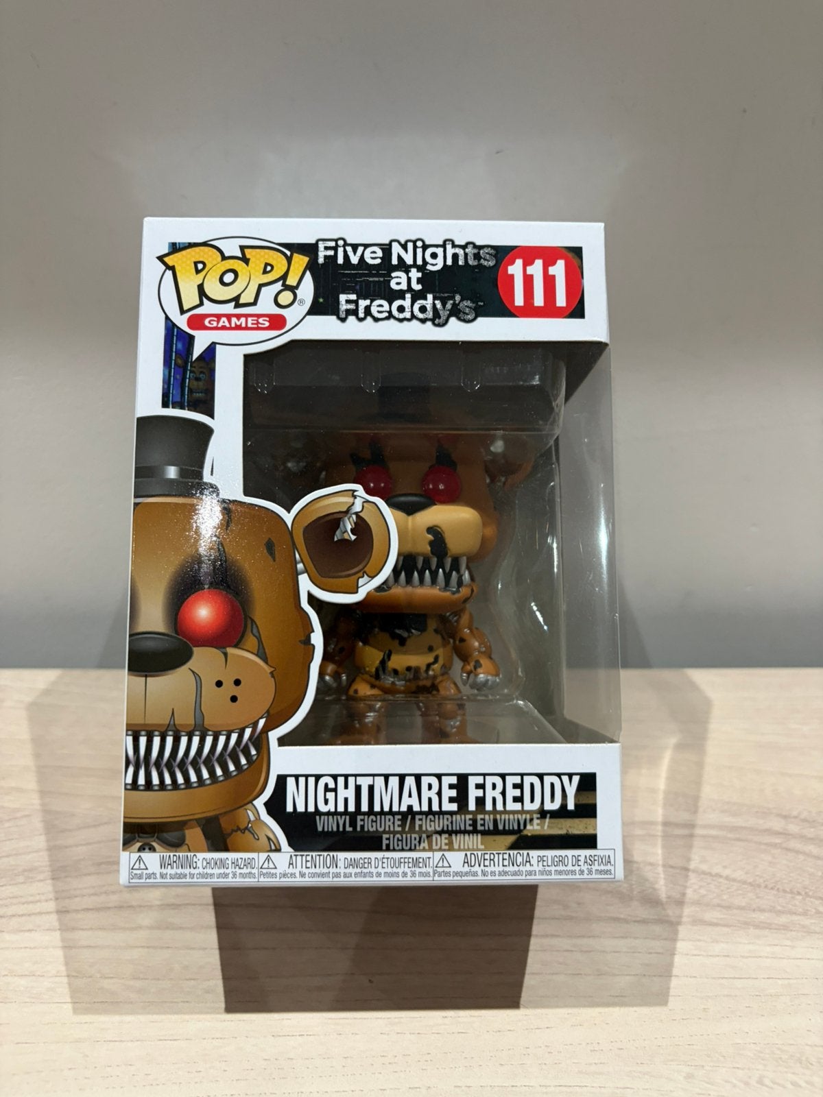 Nightmare Freddy 111 Funko Pop! Five Nights at Freddy’s FNAF, Verzamelen, Funko Europe, Ophalen of Verzenden, Zo goed als nieuw