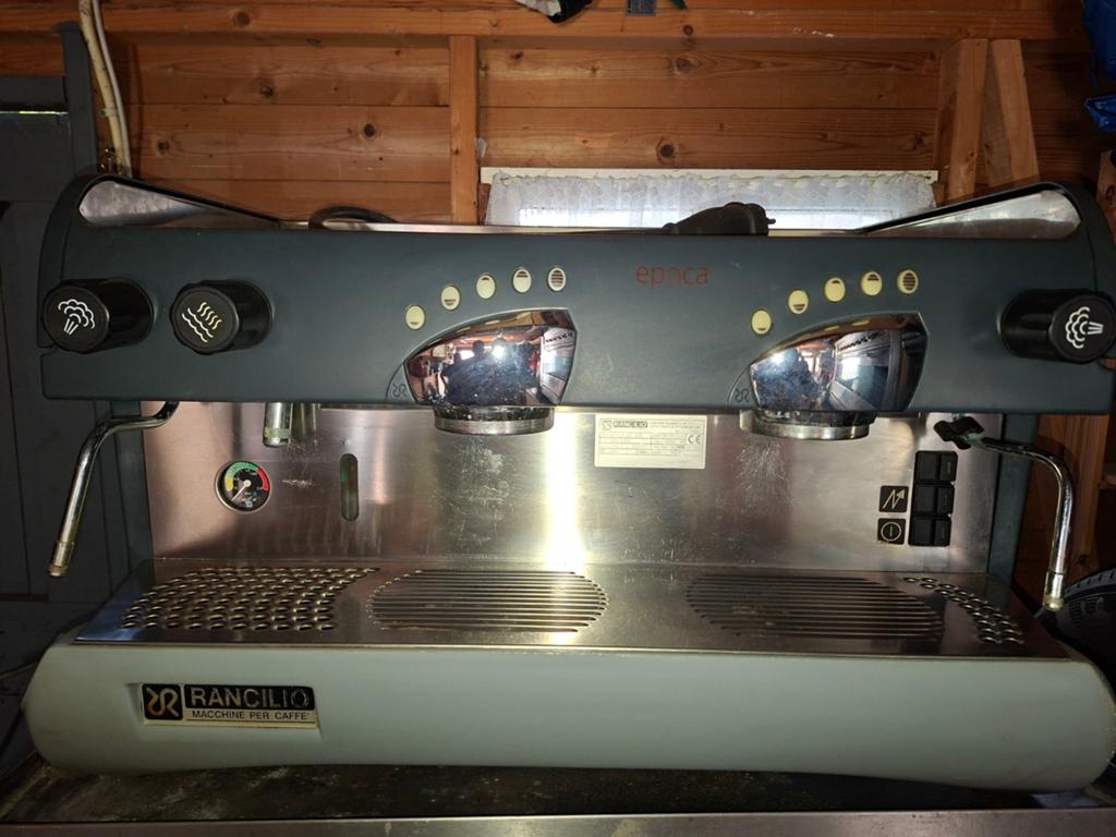 Rancilio epoca de 2gr horeca koffie machine, Witgoed en Apparatuur, 10 kopjes of meer, Ophalen, Koffiemachine