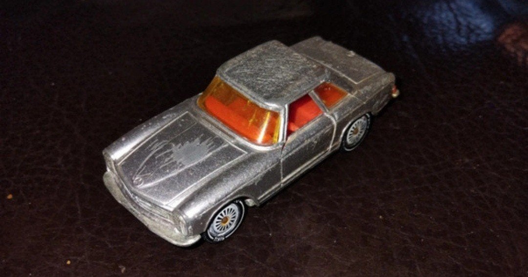 Vintage Siku Mercedes 230 SL Speelgoedauto, Ophalen of Verzenden, Gebruikt