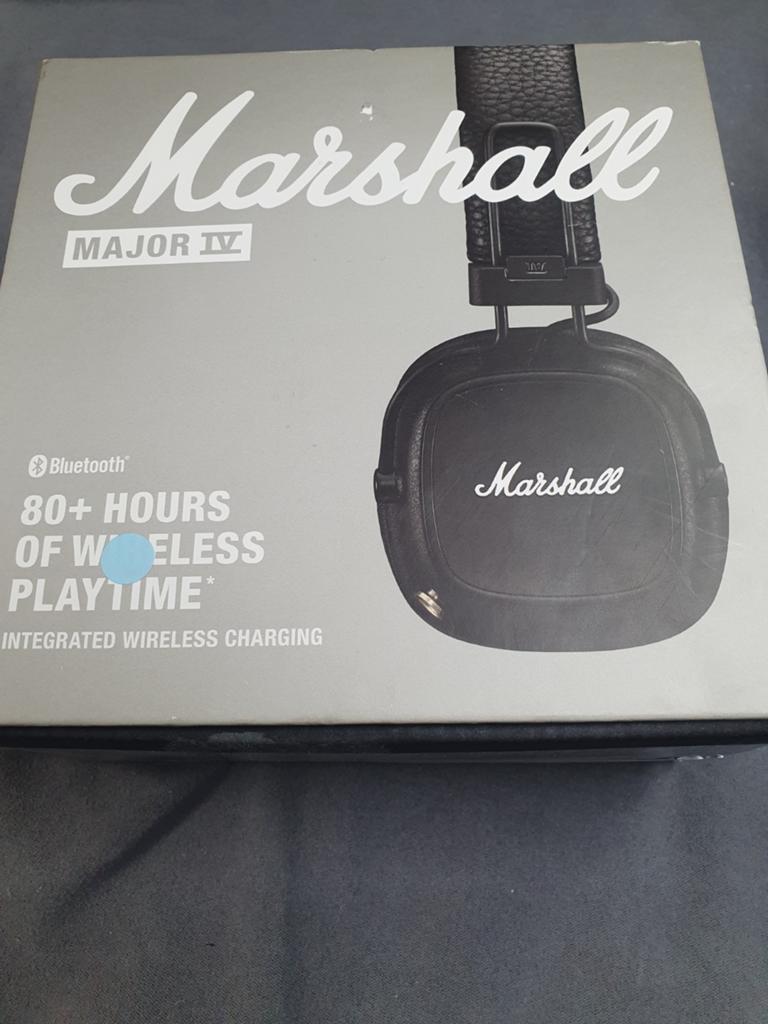 Marshall Major IV Bluetooth Koptelefoon - Draadloos, Audio, Tv en Foto, Koptelefoons, Ophalen, Zo goed als nieuw, Overige merken