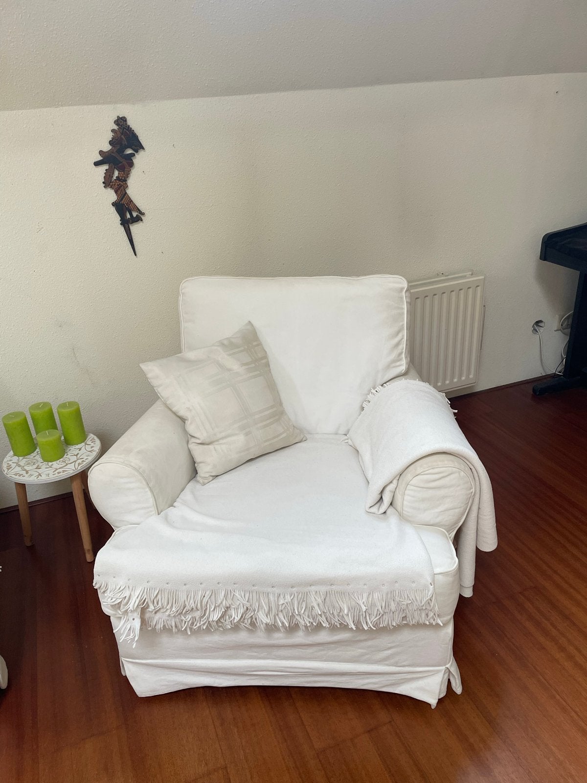 GRATIS Ikea fauteuils, heerlijke brede zit!, Ophalen, Gebruikt, Stof, 75 tot 100 cm