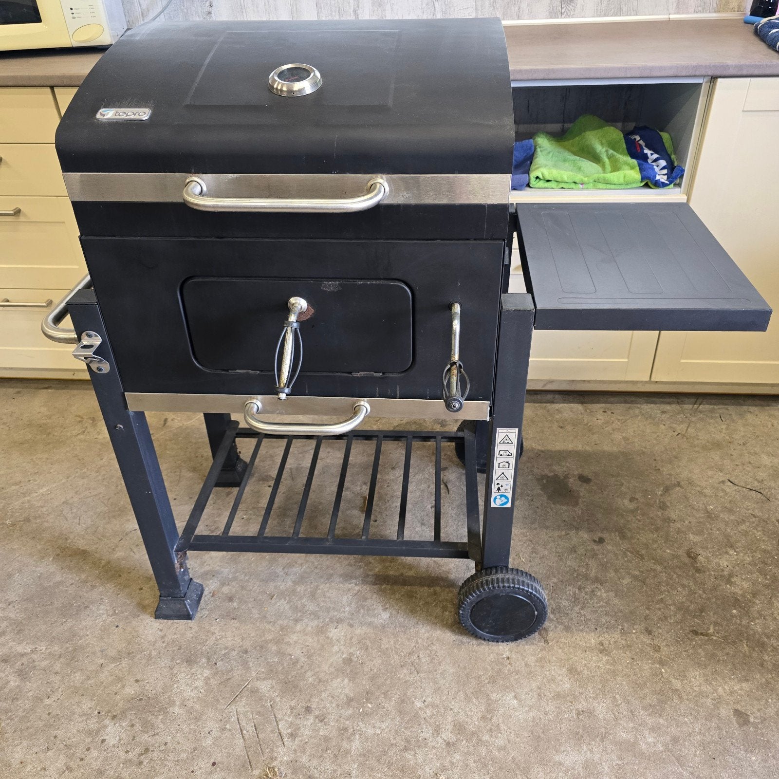 Bbq, Ophalen, Gebruikt