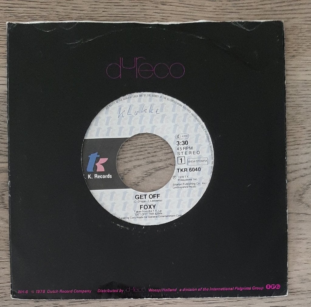 Foxy – Get Off, Ophalen of Verzenden, Gebruikt