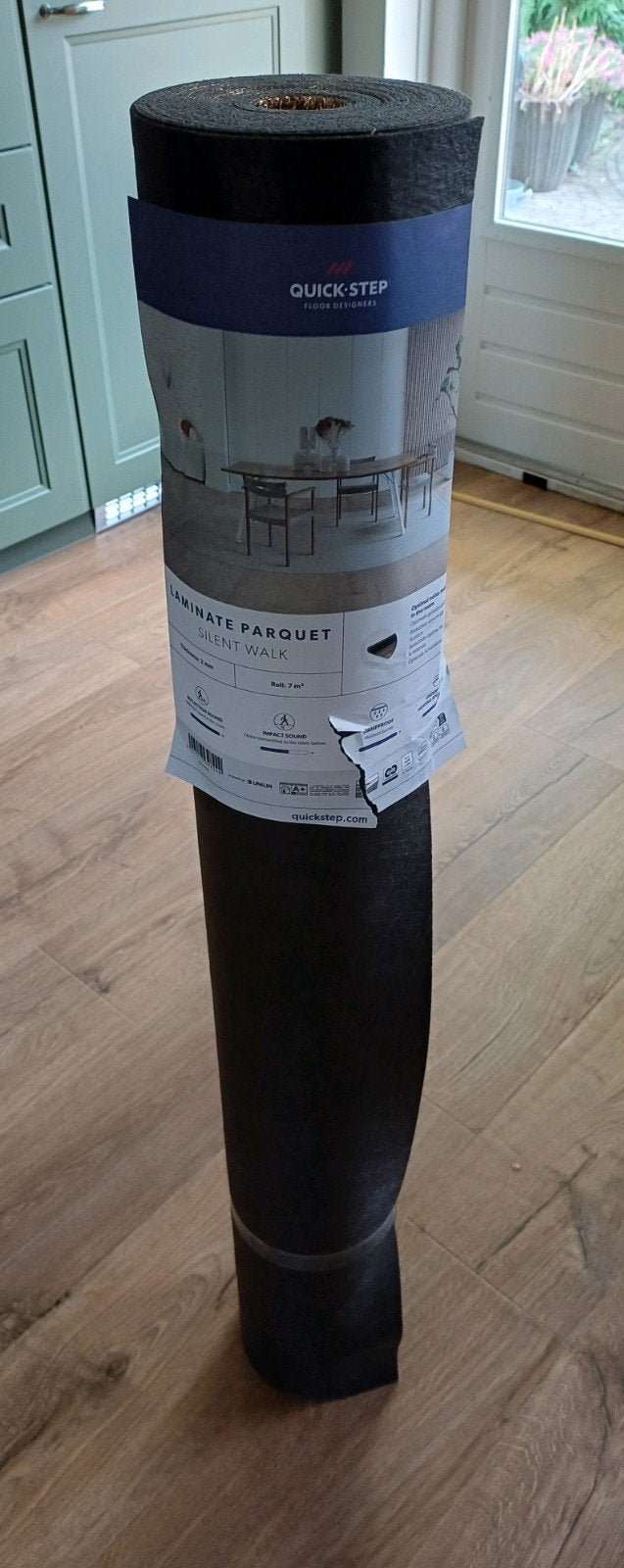 Quickstep Silent Walk ondervloer 7m2, Ophalen, Nieuw, 5 tot 10 m²