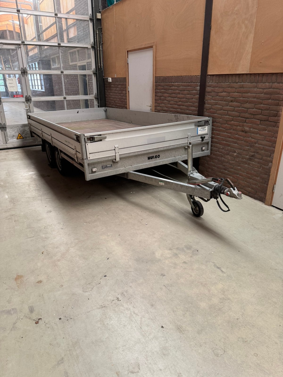 Hulco Medax -2 - 3000 kg plateauwagen, Ophalen of Verzenden, Zo goed als nieuw