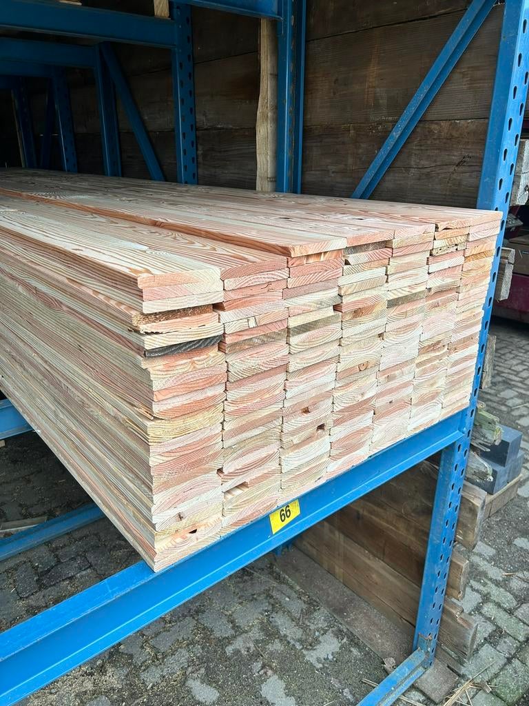 Schutting planken, Doe-het-zelf en Verbouw, Hout en Planken, Ophalen, Minder dan 25 mm, Zo goed als nieuw, Plank
