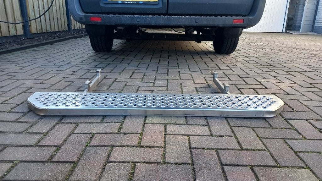 Treeplank / opstap voor werkbus / camperbus, Ophalen, Nieuw