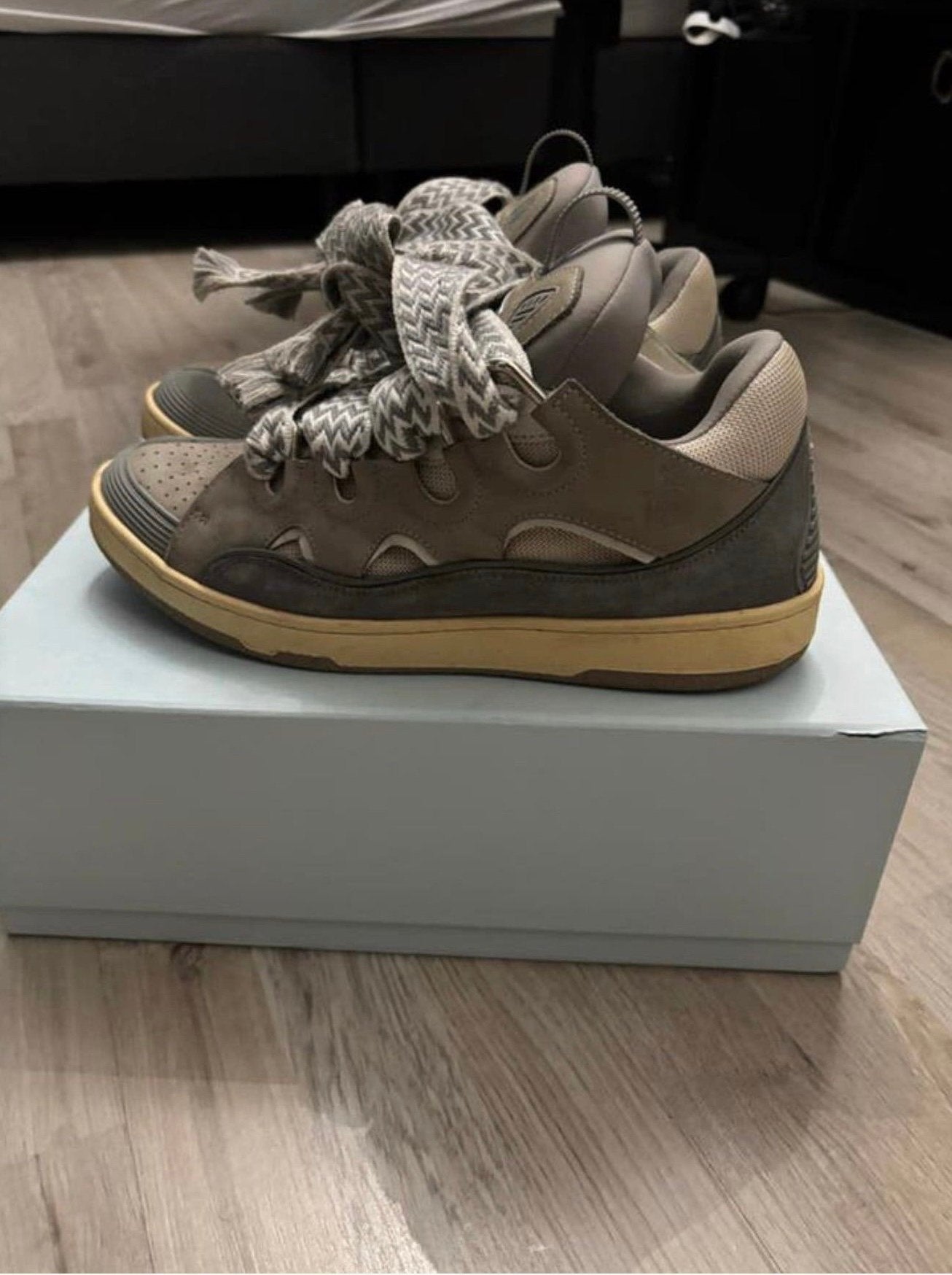 Lanvin curb, Kleding | Heren, Overige kleuren, Nieuw, Ophalen of Verzenden, Sneakers of Gympen