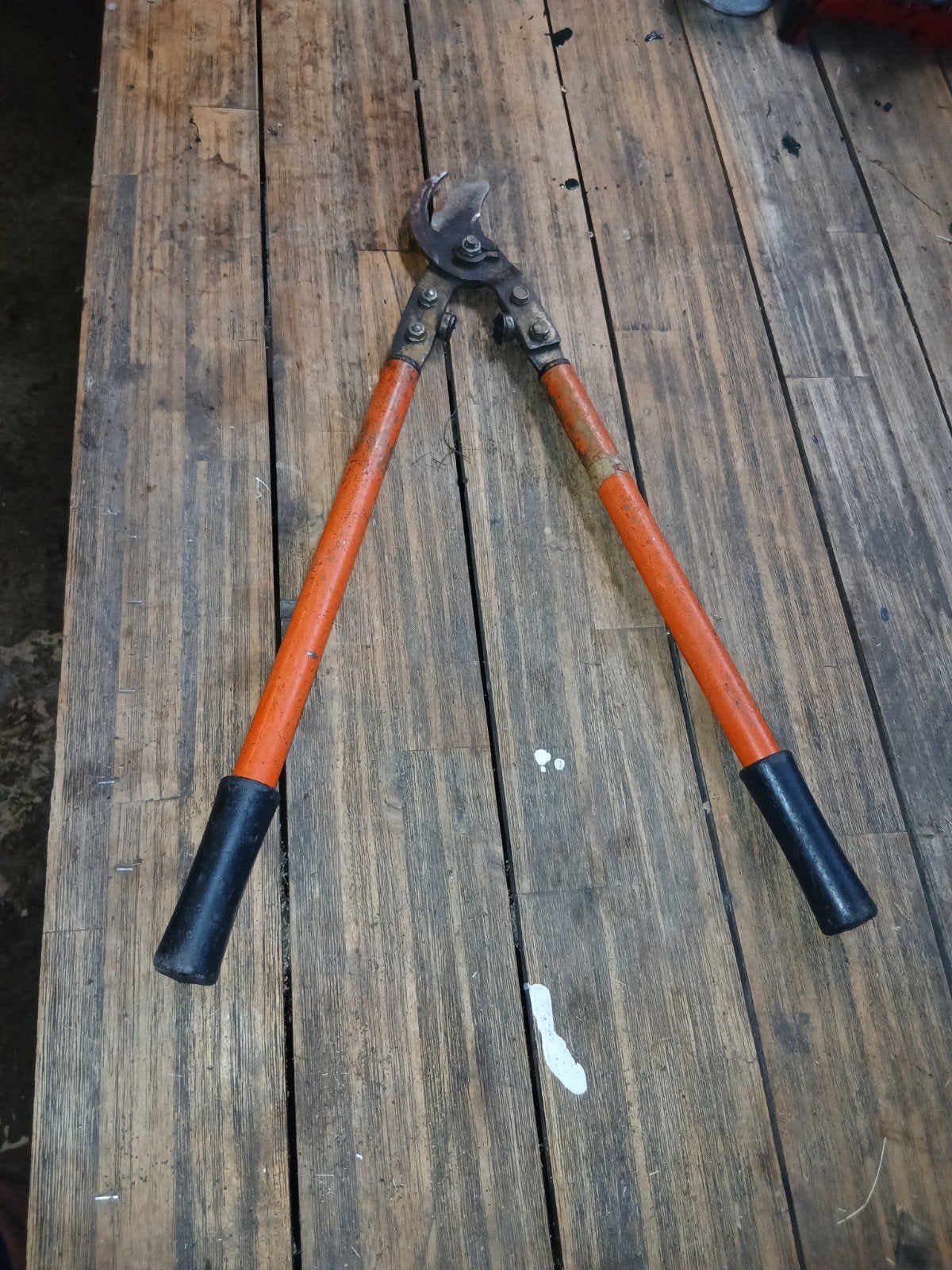 Robuuste takkenschaar voor tuinonderhoud, Ophalen of Verzenden, Gebruikt, 30 t/m 39 mm, Onbekend