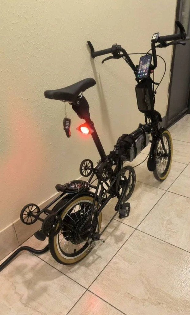 Brompton, Brompton, 16 tot 18 inch, Zo goed als nieuw, Totaal opvouwbaar